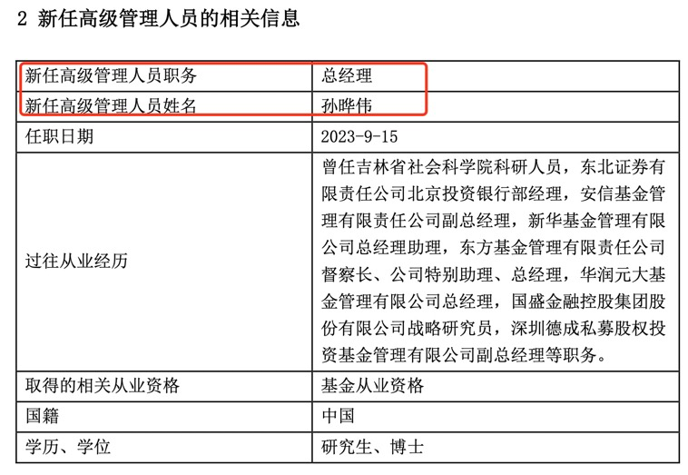 刚刚,公募巨头宣布换帅!