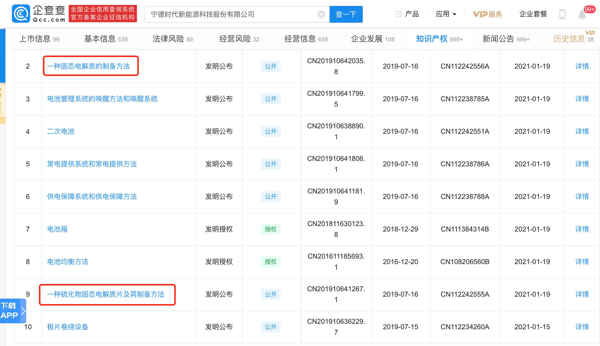 宁德时代获得发明专利授权：“电芯温度预测方法、装置、计算机设备、存储介质和产品”