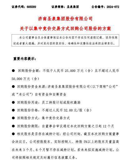 新宝股份：拟8000万元―1亿元回购股份