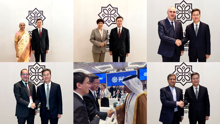 蓝佛安会见安哥拉财政部部长达韦斯