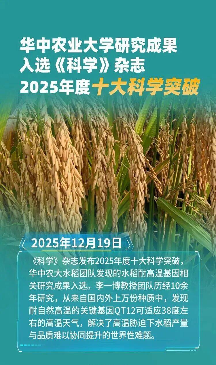 2025年度“中国科学十大进展”发布
