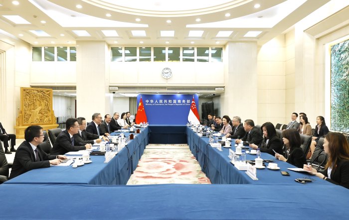 商务部部长王文涛会见荷兰外贸与发展合作大臣舍尔茨玛