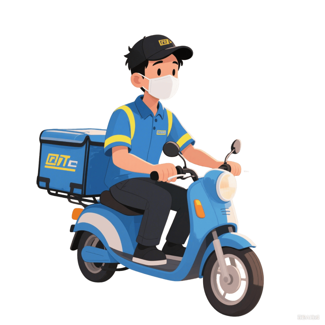 快递小哥成了社区管家