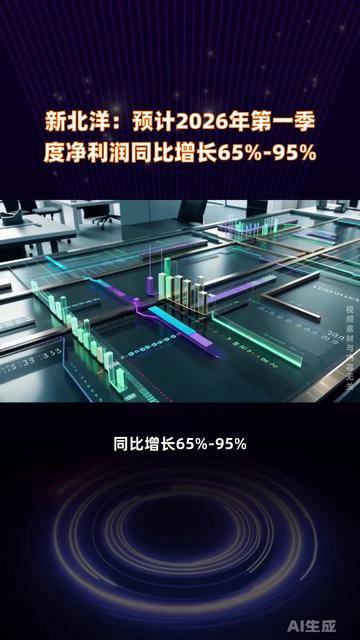 新北洋首季净利润预计增长65.00%~95.00%