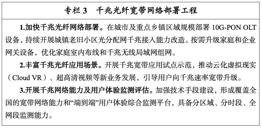 工信部：万兆光网试点项目建设有序推进 试点目标完成情况良好