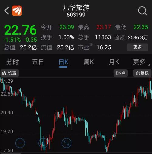 九华旅游（603199）2026年一季报简析：营收净利润同比双双增长，盈利能力上升